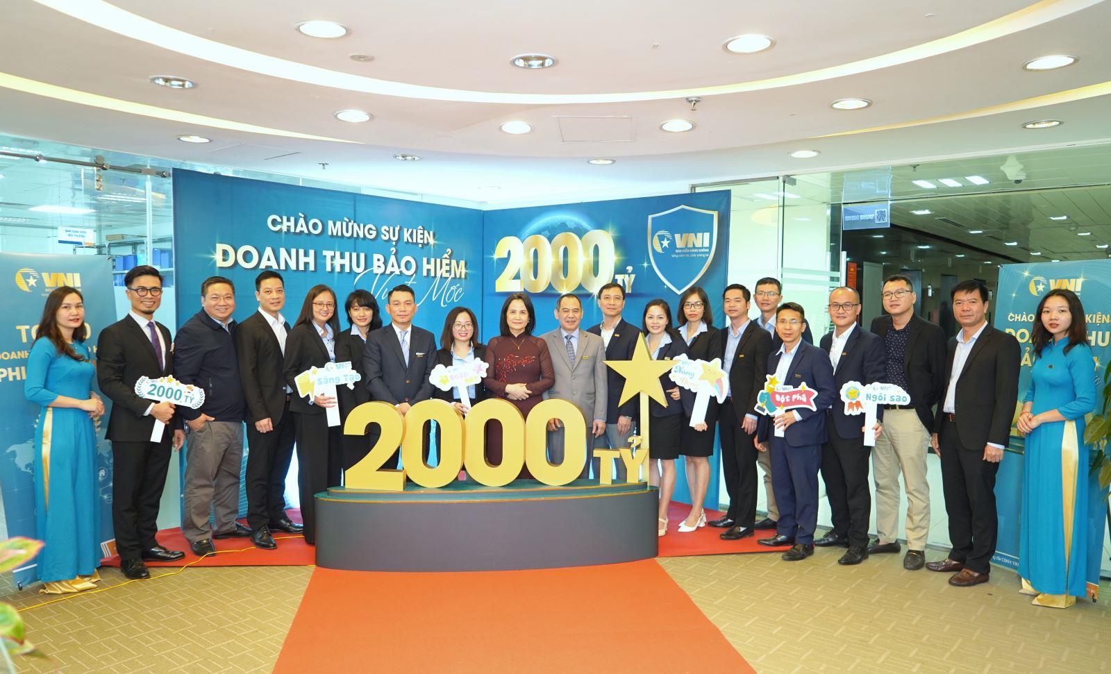 VƯỢT BÃO COVID, BẢO HIỂM HÀNG KHÔNG VNI CHINH PHỤC MỐC DOANH THU 2.000 TỶ ĐỒNG
